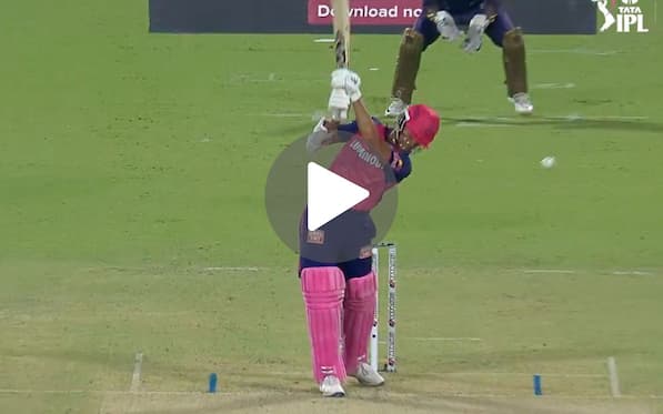 [Watch] Yashasvi Jaiswal's Torrid Form Continues As He Throws Away His Wicket Vs KKR